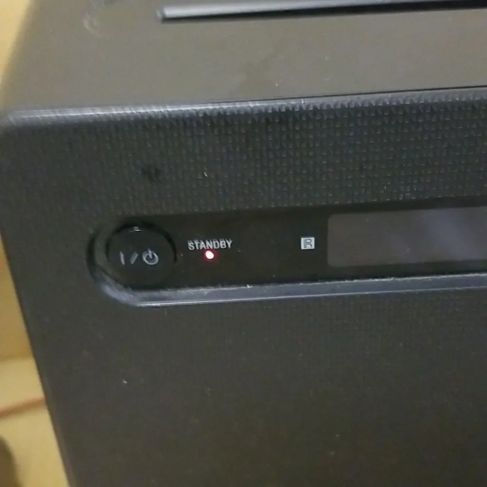 SONY CD Receiver Model HCD-LX201 With Speakers *NO Remote* - Works Great